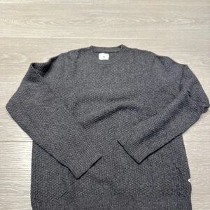Men's Dark Gray Crewneck Sweater